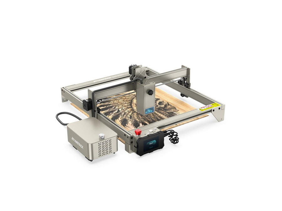 ATOMSTACK X20 Pro S20 Pro A20 Pro 130W Macchina di incisione e taglio a quattro laser con sistema di assistenza all'aria incorporato